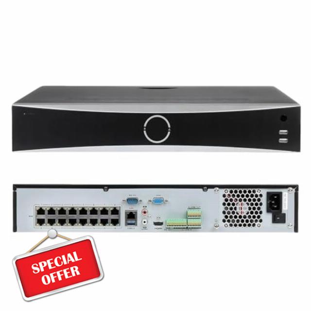 DS-7732NXI-K4/16P 32 Channel 4K AcuSense NVR