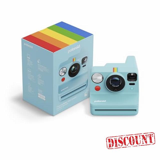 Polaroid - NOW+ Generation 3 - Instant Camera Bluetooth Connected - Arctic Blue (9163)