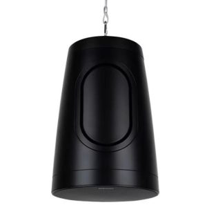 Dayton Audio 8" Commercial Audio Pendant Speaker 70V/100V/8 Ohm Black WP80XTB