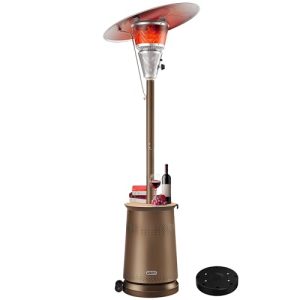 000 BTU Patio Heater for Outdoor Use With Adjustable Heat Focusing Top