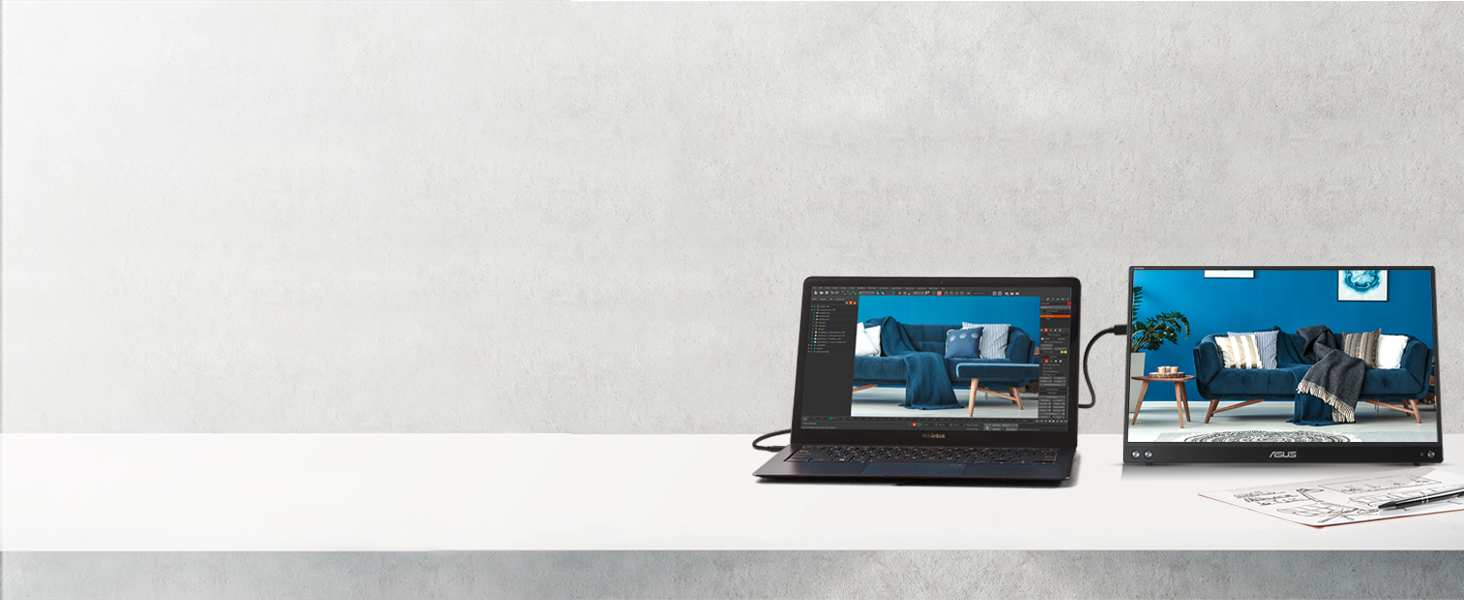 ASUS ZenScreen Portable Monitor 15.6