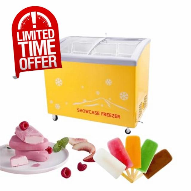 Hakka Freestanding Large Chest Freezer