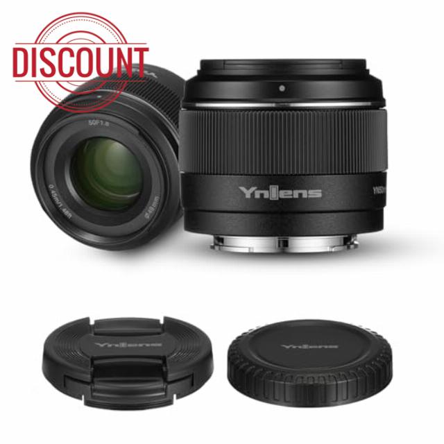 YONGNUO AF 50mm F1.8 Camera Lens for Sony E Mount