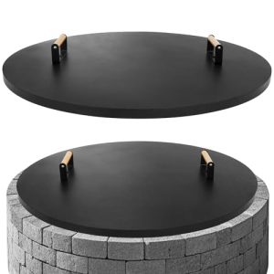 Fire Pit Snuffer Lid for Courtyards