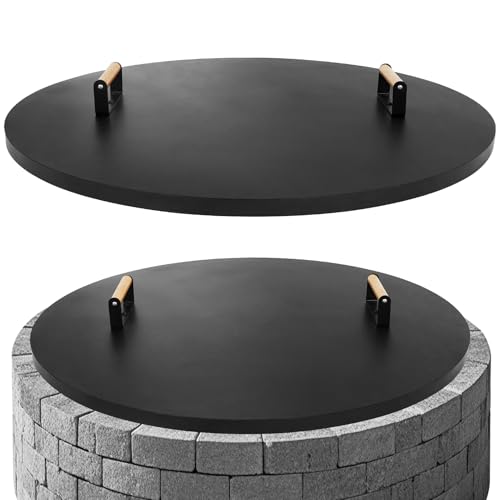 Fire Pit Snuffer Lid for Courtyards