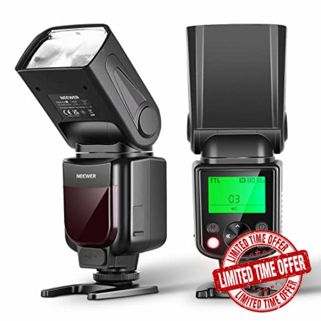 NEEWER Upgraded NW645II-S TTL Flash Speedlite
