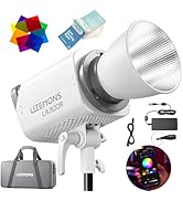 GODOX LA200R K1 RGBW 220W LED Video Light, CCT 1800K-10000K Studio Light Support App Control, 14 ...