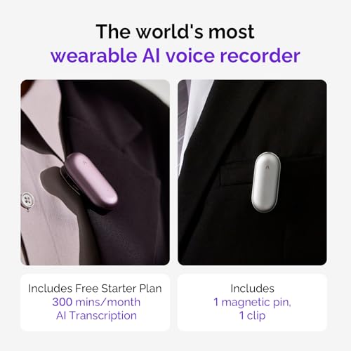 PLAUD NotePin Voice Recorder
