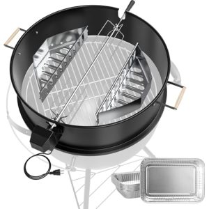 Rotisserie Grill Kit for Weber & Other Similar Size Grills
