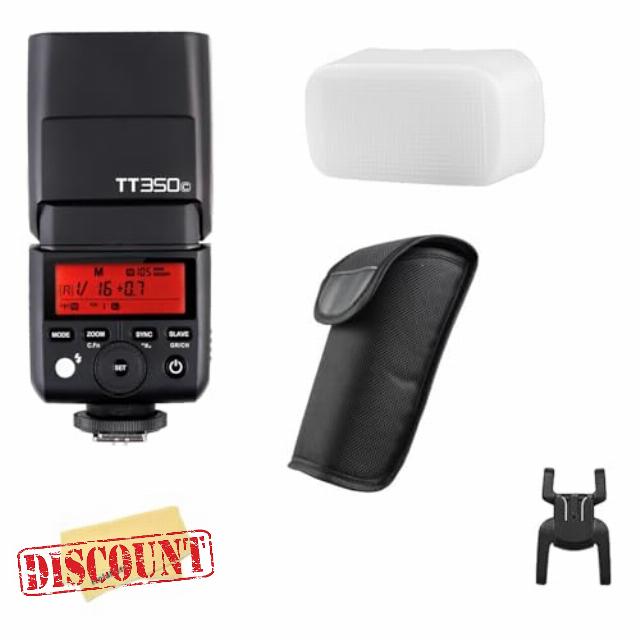 Godox TT350C 2.4G Wireless HSS 1/8000s GN36 Weight 200g TTL Mini Autoflash