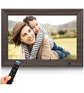 Digital Photo Frame, 10.1 Inch HD IPS Screen Digital Picture Frame, Remote Control Electronic Pho...