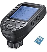 Godox XProII-N Wireless Flash Trigger for Nikon, i-TTL HSS 1/8000s 2.4GHZ Bluetooth Control, Scan...