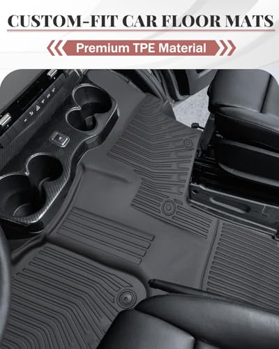 TPE Rubber Waterproof Custom Fit Car Mats