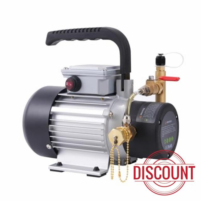 Portable Electric Refrigeration Oil Pump - Oil Pump HVAC Tool for Commercial Systems | Exceed The Efficiency of Hand Pump | Compact Design with High-Precision Gear Pump & Turbo Boost