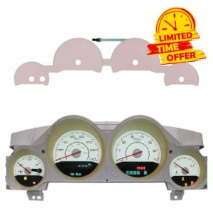 EL Panel Replacement for Dodge Challenger Magnum Charger Instrument Cluster (White)