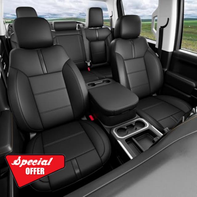 Seat Cover Compatible with 2019-2025 Chevy Silverado Z71 Car Seat Protector Replacement for 2019-2025 Chevy Silverado Accessories