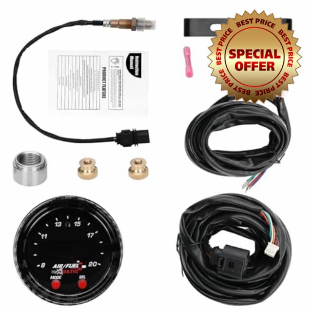 30-0300 X Series Wideband UEGO Air Fuel Ratio Gauge 52mm (2-1/16”) with 4.9 LSU Sensor
