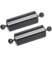 LetonPower Dual Grip Underwater Camera Tray, Video Stabilization Bracket...