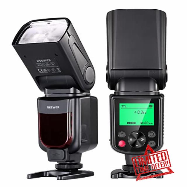 NEEWER NW635 TTL GN58 Camera Speedlite Flash Compatible with Sony MI Hot Shoe Mirrorless Cameras A9 A7RIV/III/II A7III/II A7SII A6600 A6500 A6400 A6300 A6000 A99II A77II RX10II/III/IV