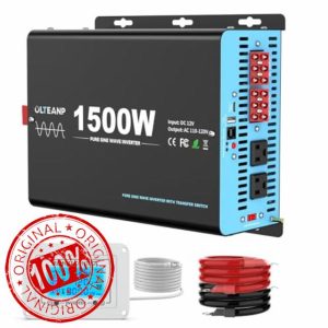 1500W Pure Sine Wave Inverter with Transfer Switch