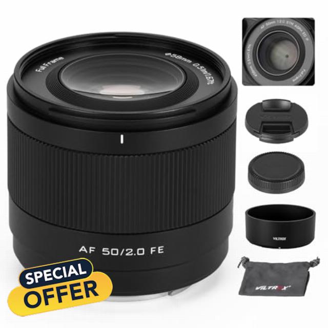 VILTROX 50mm F2.0 FE-Mount