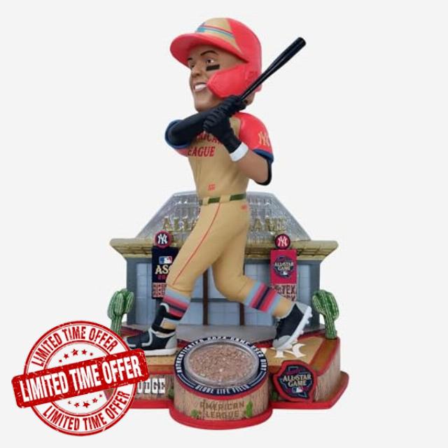 Aaron Judge New York Yankees 2024 All-Star Authentic Dirt Bobblehead MLB