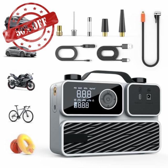 Tire Inflator Portable Air Compressor