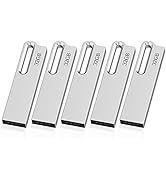 16GB USB 3.0 Flash Drive 5 Pack, KOOTION USB 3.0 Memory Stick with LED Indicator Swivel Thumb Dri...