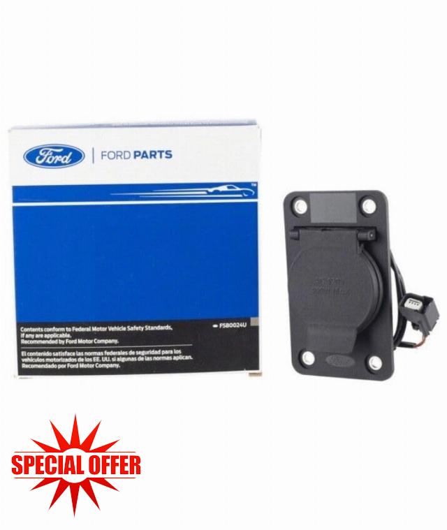 Ford 2022-2024 Maverick Truck Bed Rear 12V AC Plug Outlet Socket NZ6Z-19A464-A