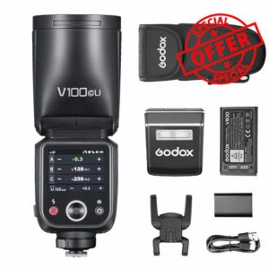 Godox V100-C Flash for Canon Camera