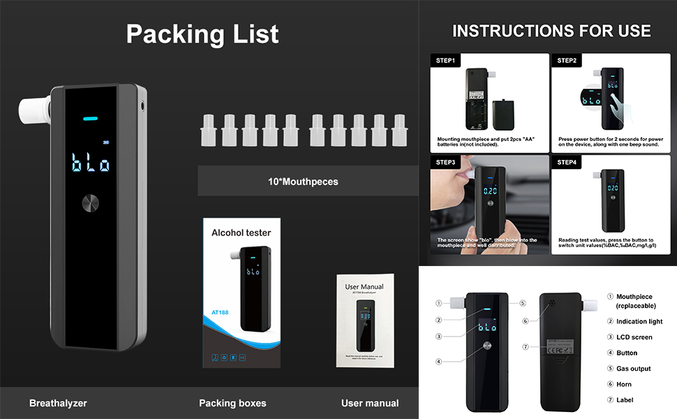 alcohol breathalyzer