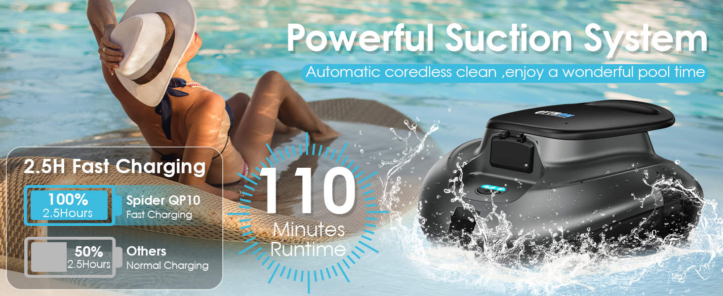 QP1B Swimming pool robot