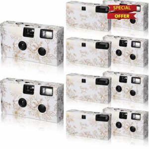 Kanayu 10 Pack Disposable Camera Bulk for Wedding