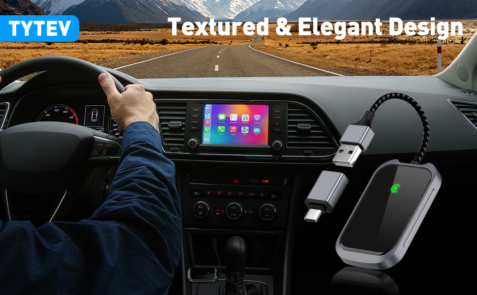 Wireless CarPlay Adapter for Factory Wired CarPlay