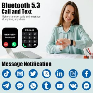 1.96" HD Fitness Tracker Running Watch (Answer/Make Call)
