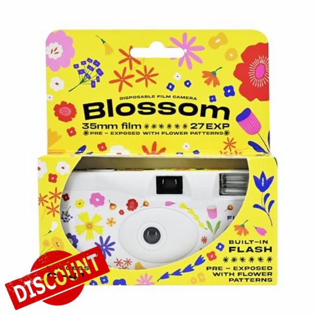 Retocolor Blossom 400 35mm Disposable Film Camera 27EXP
