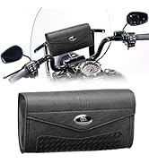 KEMIMOTO Motorcycle Travel Luggage Tour-Pack Rack Tail Duffle Bag Collapsible Trunk Bag with Bar ...