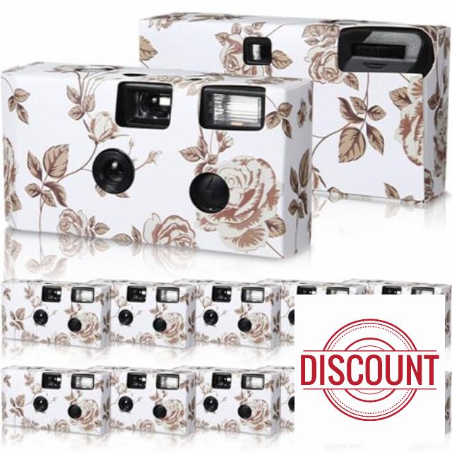 Kanayu 10 Pack Bulk Disposable Camera for Wedding