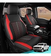 FEINEPRO Custom for Ford F150 Seat Cover 2021 2022 2023 2024 - Custom-Fit Full Set Leather Truck ...