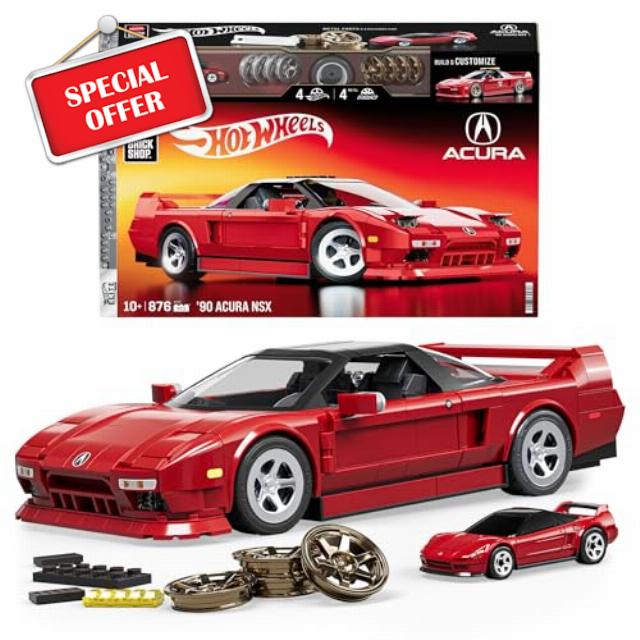 Mattel Brick Shop Hot Wheels Elite Series Building Set