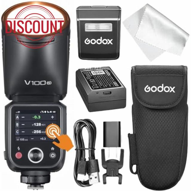 Godox V100N Camera Flash Speedlite
