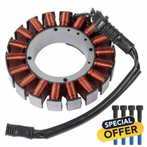 RANSOTO 29987-06 Generator Stator Coil Compatible with 2006-2013 Harley Davidson Electra Glide Road King Road Glide Replace 2998706 29987-06A 29987-06B 29987-06D