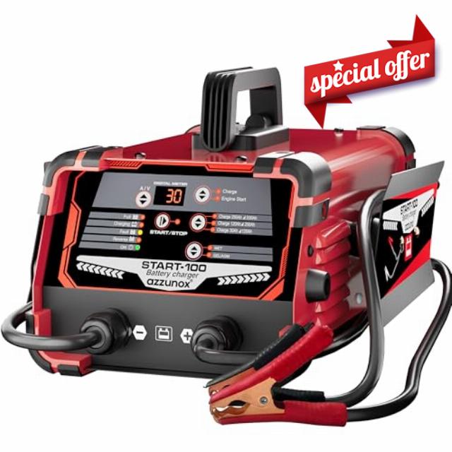 Professional 30-Amp Battery Charger
