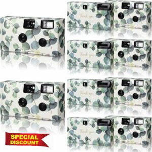 Kanayu 8 Pack Bulk Disposable Camera for Wedding