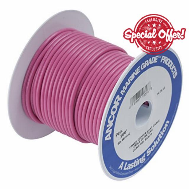 Ancor 106610 Marine Grade Electrical Primary Tinned Copper Boat Wiring (12-Gauge