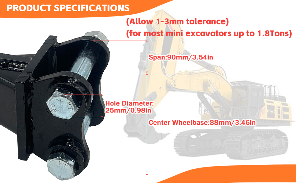 Mini Excavator Ripper Sinngle Hook Ripper Attachment Mini Excavator Small Digger