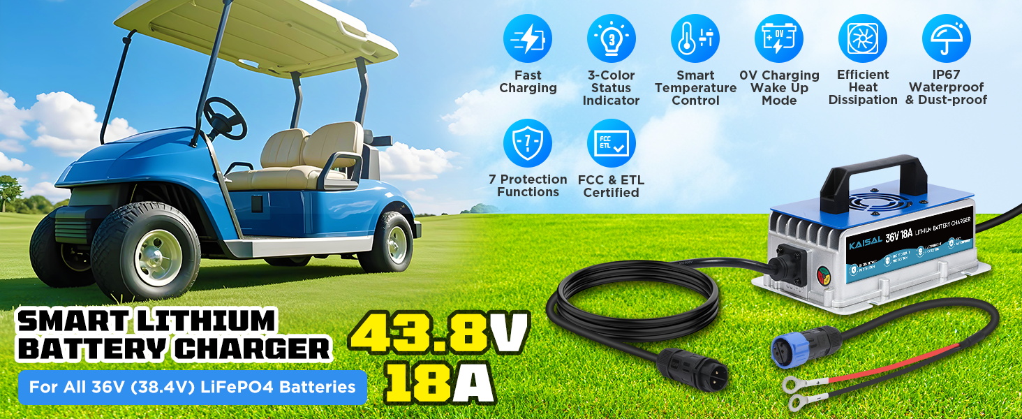 Lithium battery charger 36 volt
