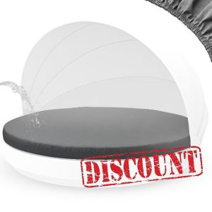 Outdoor Round Daybed Cushion Cover with Elastic Cord