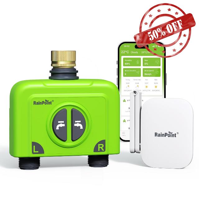 RAINPOINT WiFi Water Timer for Garden Hose