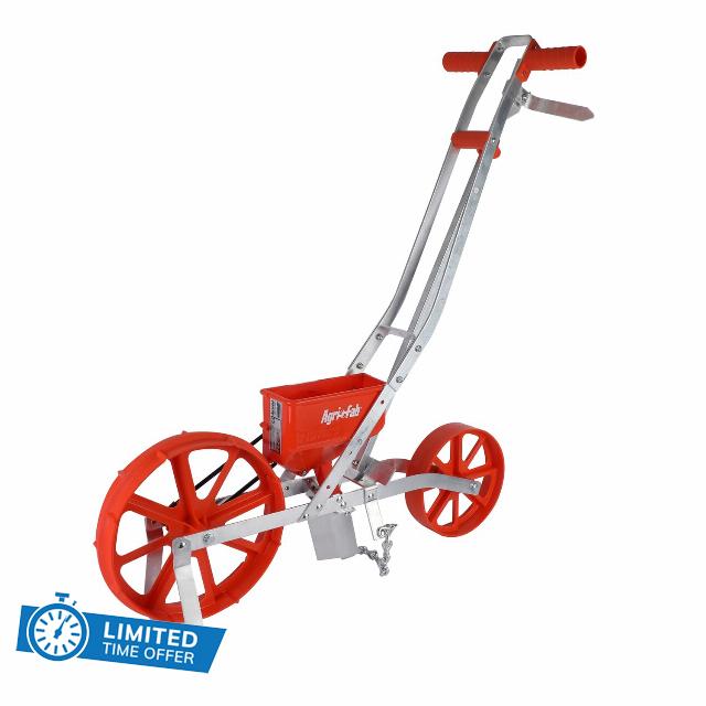 Agri-Fab 45-0640 3lb Push Garden Seeder/Planter with 7 Interchangeable Seed Plates for up to 20 Types of Seeds